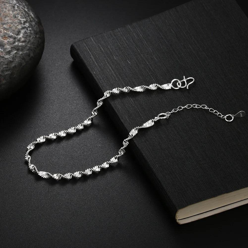 New    Copper Twisted Chain Bracelet for Women Men Fashion Wedding party Fine Jewelry Christmas Gifts