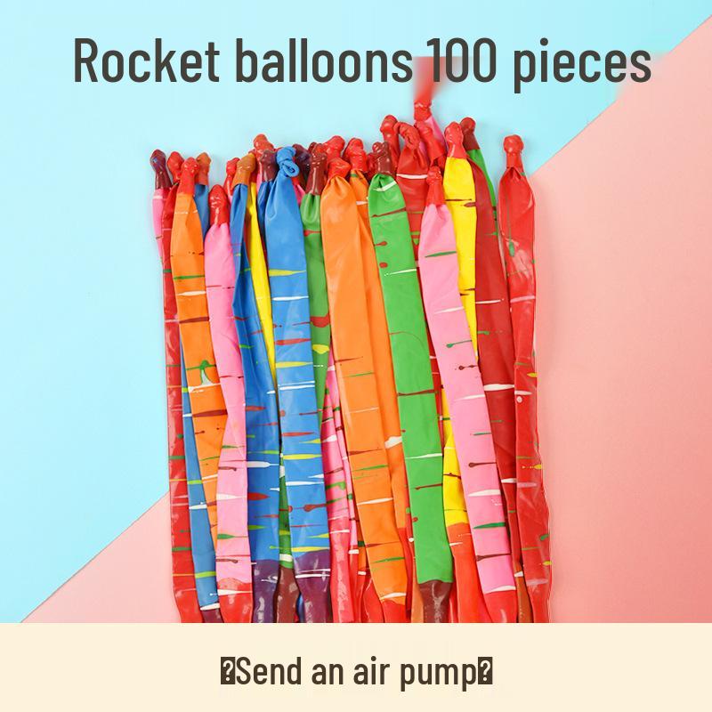 Sound-Flying Rocket Balloon: Fun Outdoor Toy for Kids