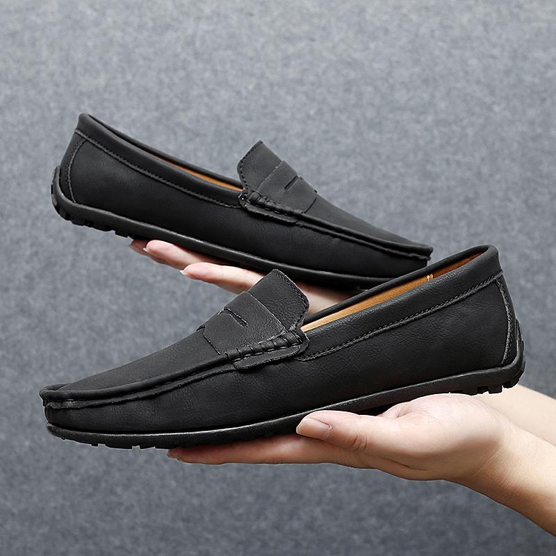 Plus Size Freizeitschuhe Herren Loafer Bequeme Herren Fahrschuhe Mokassins Herren Flats Schuhe