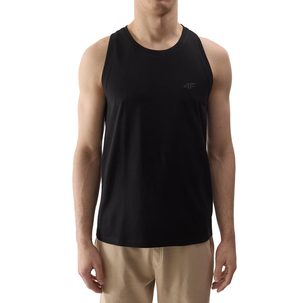4F Mens Plain Regular Tank Top