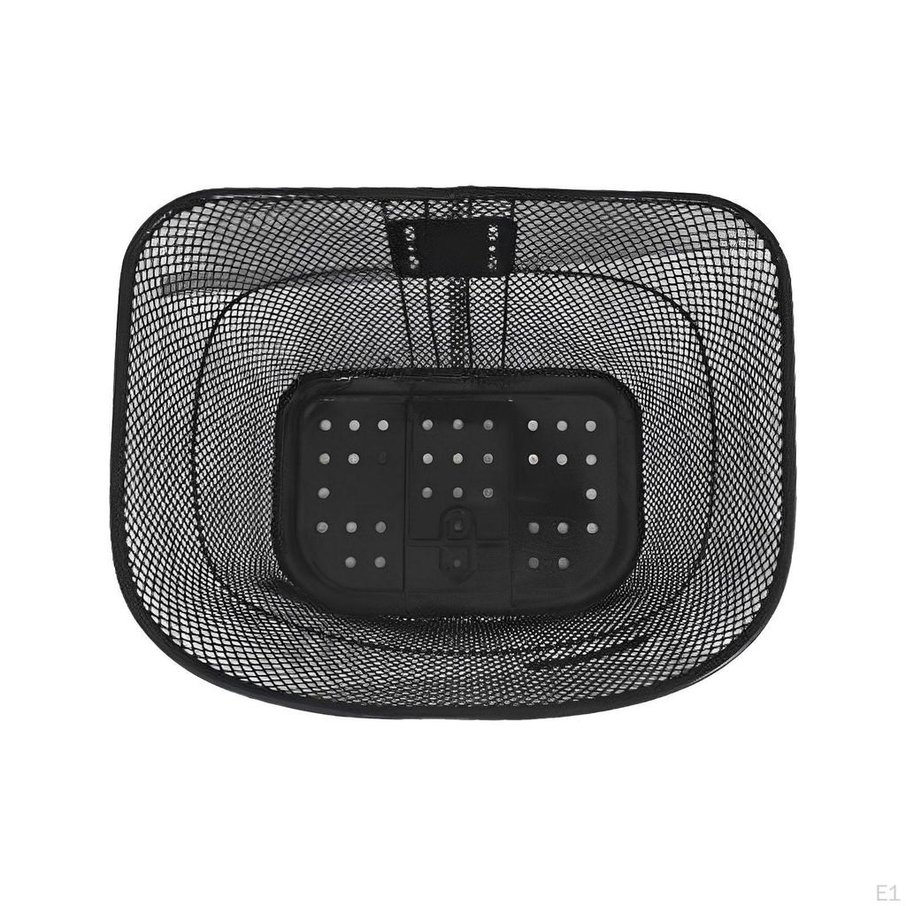 Bike Basket Front Mountain Bikes Universal Metal Storage Handlebar