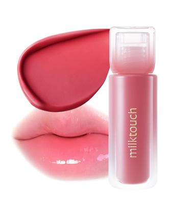 Milk Touch Dew Stain Şeffaf Dudak Parlatıcısı Mellow Ending Özel (04 (WEB Rengi), 1)