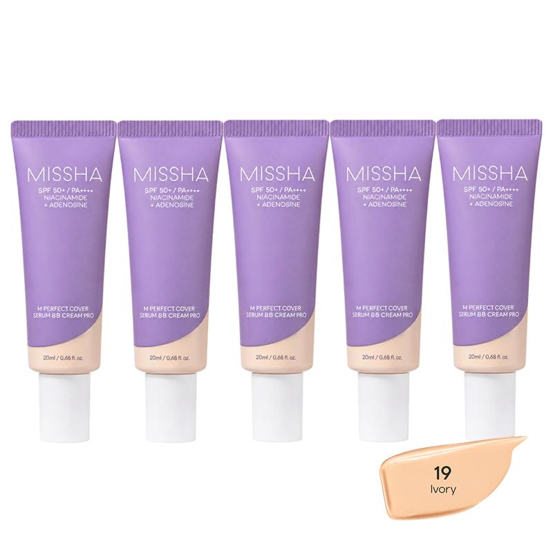 [Cardi B’s Pick] MISSHA M Perfect Cover Serum BB Cream Pro 20ml  SPF50+ PA++++ (35 Options)