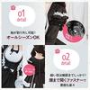 SUNNYSTEP Dienstmädchen Cosplay Kleid mit langen Ärmeln, Größen M-6L, Übergrößen, Gothic Lolita Kleid, Rüschen (Hellblau, 5L (4XL))