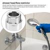 A03F-8 Pieces Of Shower Flow Reducer Limiter Set, Water Restrictor, 1/2 Inch Thread Size 4, 6 And 9 L/Min For Bathroom Saving