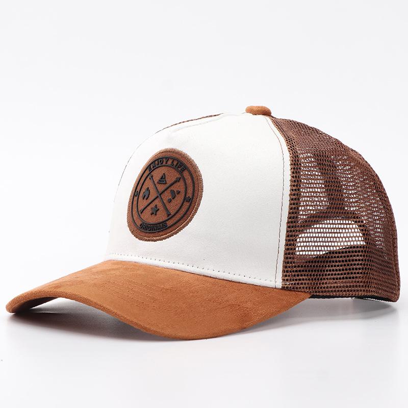 Nuovo berretto unisex di alta qualità in rete, moda casual, multicolore, in cotone, da baseball, per donne e uomini, stile semplice estivo