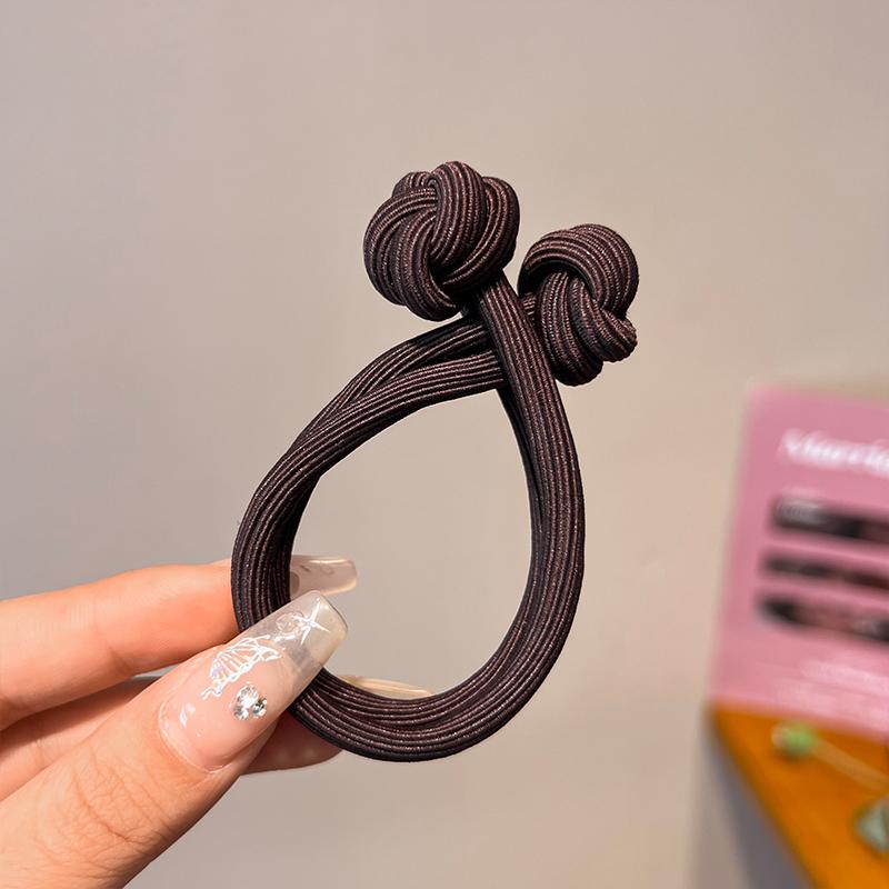Simplicity Stretch Hair Rope for Women High Elasticity No Hair Damage Fashion Girl Rubber Band Scrunchie Hair Accessories