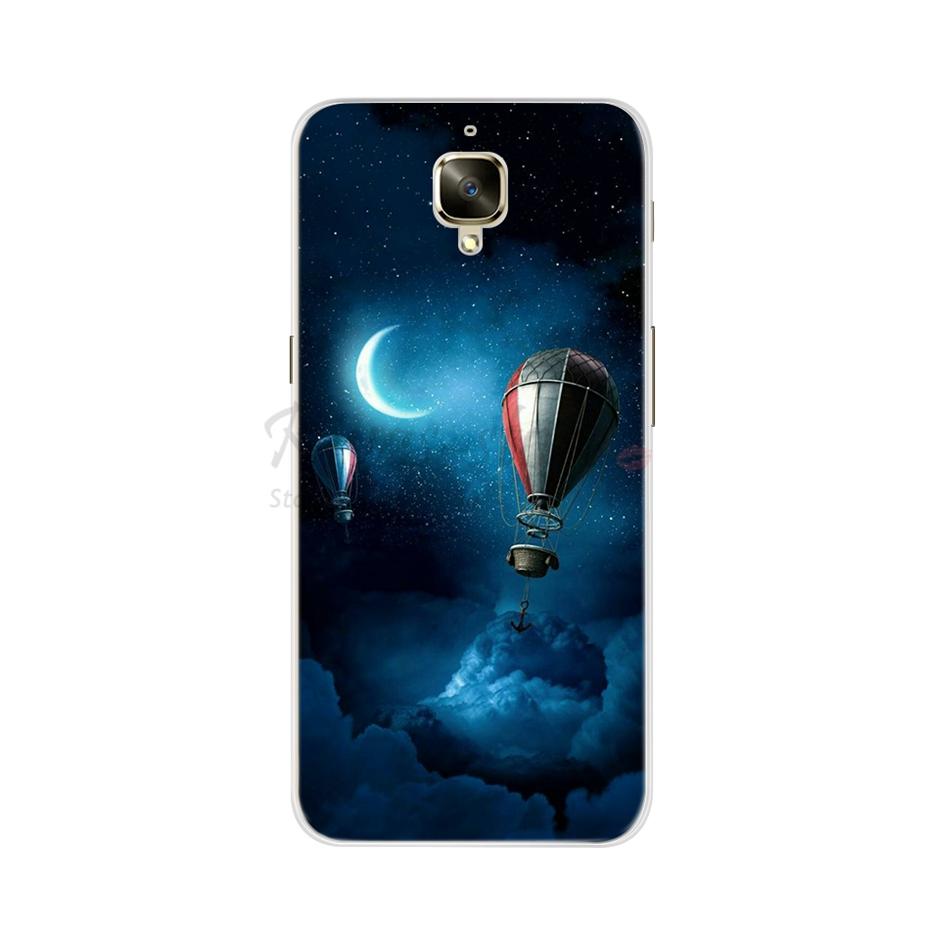 For OnePlus 3t Case Oneplus 3 Back Cover Ultra Thin Silicone Cartoon For Oneplus 3T Cover One Plus 3 Three Phone case Soft Coque