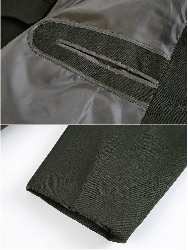 Men's Zhongshan Suit: Autumn/Winter Casual Wear for Middle-Aged and Elderly