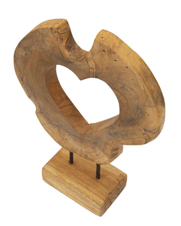Hasi Sculputre Teak Cm 28X10X38