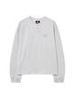 PHYPS MOTORCYCLE Waffle Henry Neck Long Sleeve White
