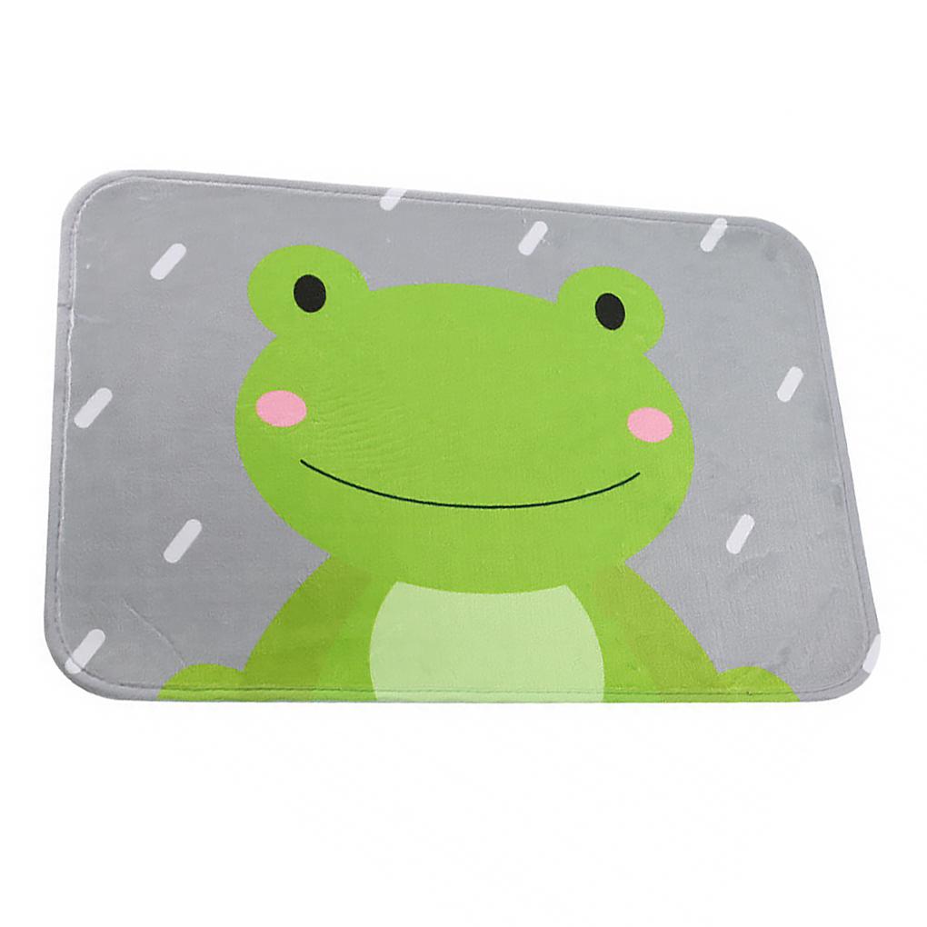 Cartoon Non-slip Mat Household Water Absorbent Carpet Multifunctional Velvet Carpet Type 1