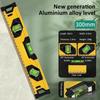 30/40/50cm High Precision Level Ruler Portable Magnetic Spirit Level Aluminum Alloy Leveling Tool Measurement Bubble Level Gauge