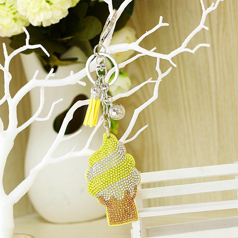 Décoration Téléphone Fleurs Hibiscus RYMAUP – Porte-clés Esthétique Y2K, Style été Plage, 12 Cm - 6