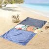 Bear Panda Love Print Beach Towel Large Soft Quick Dry Towel For Beach Camping Swimming
