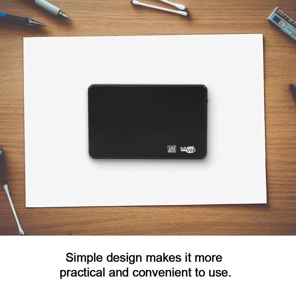 5Gbps Speed Hard Drive Box 2.5 Inch HDD Box New SSD External Hard Drive Case