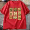 Respect The Local Wildlife TShirt Unisex Women Gift for Nature Lover T Shirt Animal Vintage Postage Tshirt Streetwear Male Tops