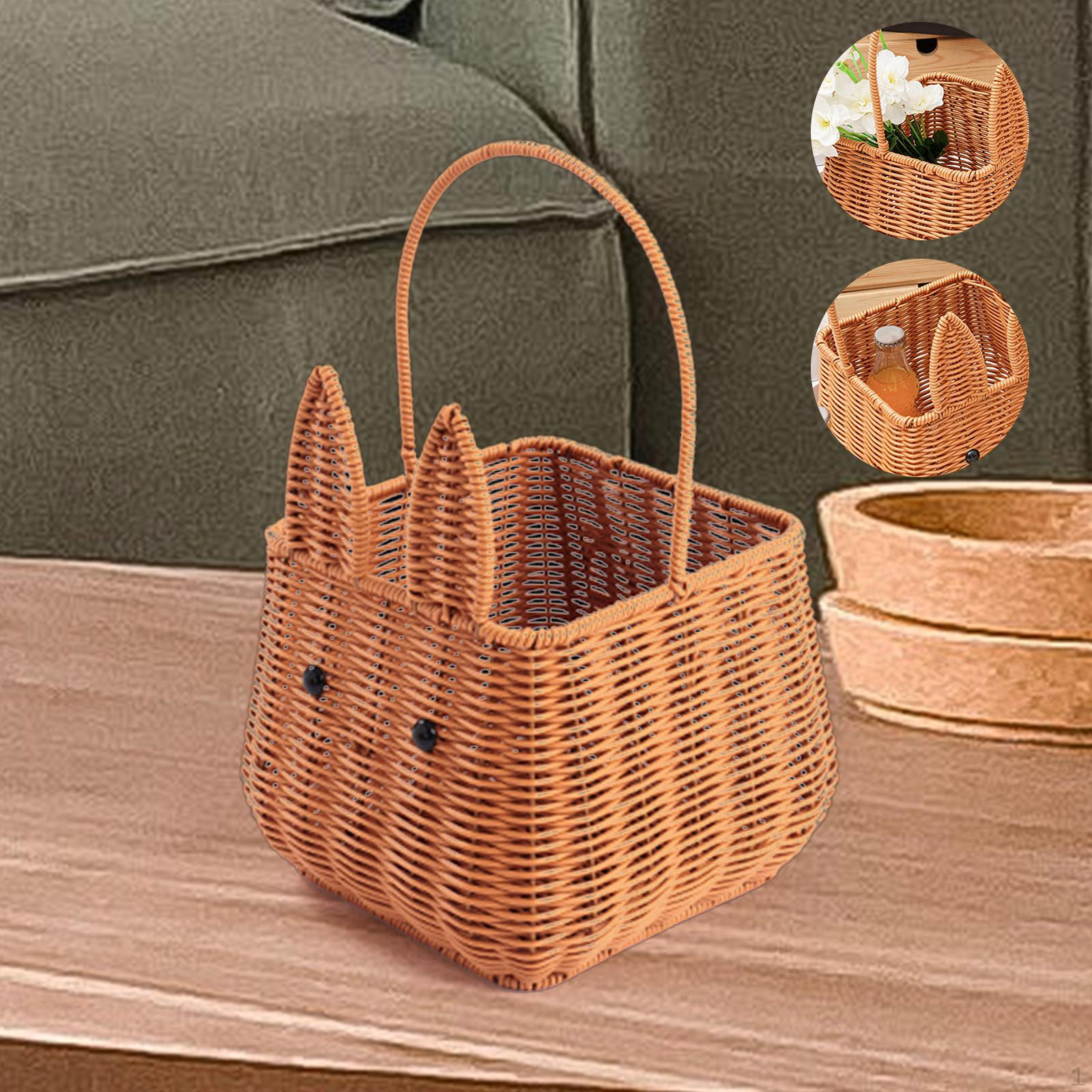 

Корзина для закусок, корзина для хранения, контейнеры для рукоделия, настольный органайзер, контейнер для кладовой Style B 17.5cmx19cm