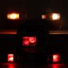 For Toyota COASTER 2007-2016 Car Accessories Rear Bumper Tail Light Brake Taillight Stop Light Parking Lamp Signal Lamp Assembly