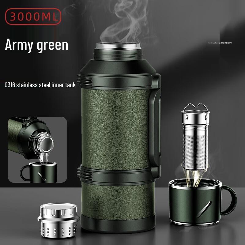 Портативный автомобильный чайник Tri-polar TP3650 для путешествий 3000ml