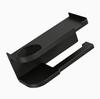 Black No Drill Towel Holder and Toilet Holder for Bathroom Kitchen, 1 Pack