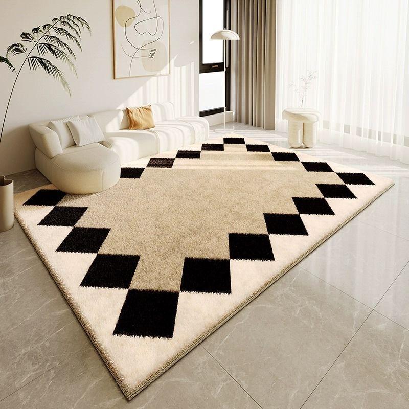 Carpet Living Room Simple Coffee Table Bedroom Bedside Carpet Floor Mat Easy To Maintain