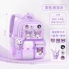 School Bag for Primary School Students, Grade 12 and 6 Girls, Cartoon Spine Protection and Burden Reduction, Backpack for Children Aged 12