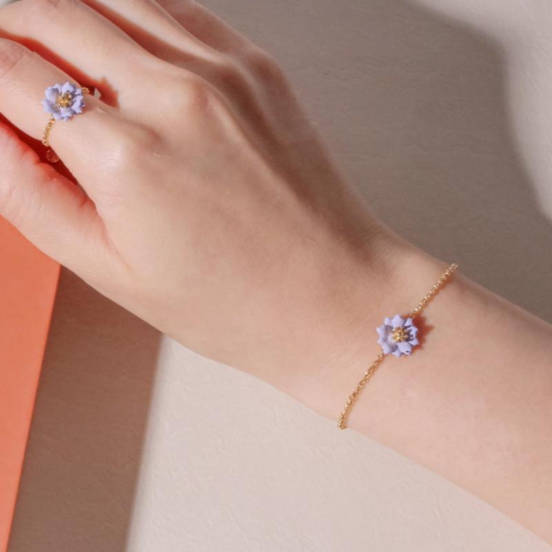 Dana Burton Spike Flower Bracelet