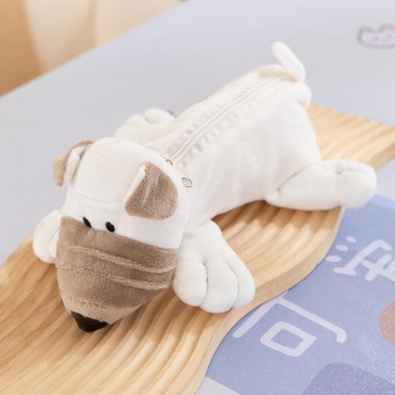 Astuccio Portapenne Peluche Animale di Grande Capacità per Bambini e Studenti
