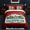 Set Biancheria da Letto Southampton Design 1 Copripiumino + 2 Federe Morbido Traspirante Biancheria da Letto per la Casa