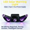 Wireless LED Car Light Suction Cup Car Atmosphere Light New Car Warning Light