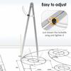 Woodworking Compass Drawing Carpenter Compass 16 Inch Circular Marking Tool Design Layout Tool For Geometry Drawing Drafting