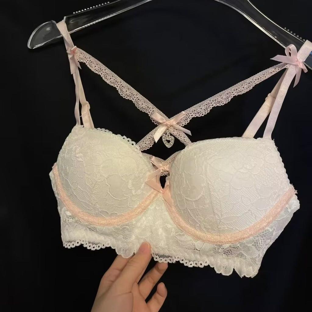 Sutiene sexy încrucișate, lenjerie fără spate, fete, drăguț, sutiene, lenjerie intimă pentru femei, la modă, sutiene din dantelă
