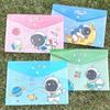 Durable Folder Cute A4 File Bag Animal Document Organizer Storage Bag Office School Supplies Stationery Kids Gift