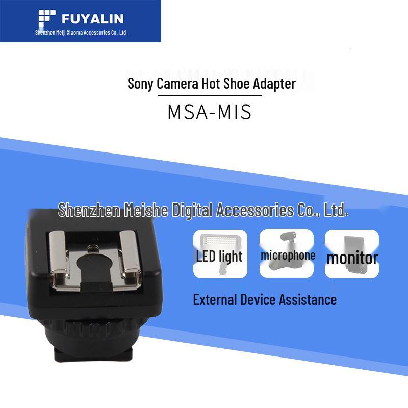 MSA-MIS Camera Hot Shoe Converter: Multi-Interface to International Standard for Sony Yes чёрный
