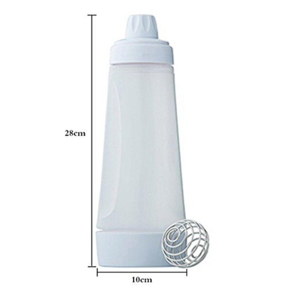 DIY Waffles Dispenser Plastic Pancake Batter Bottle Easy To Use Batter Mixing Bottle Restaurant