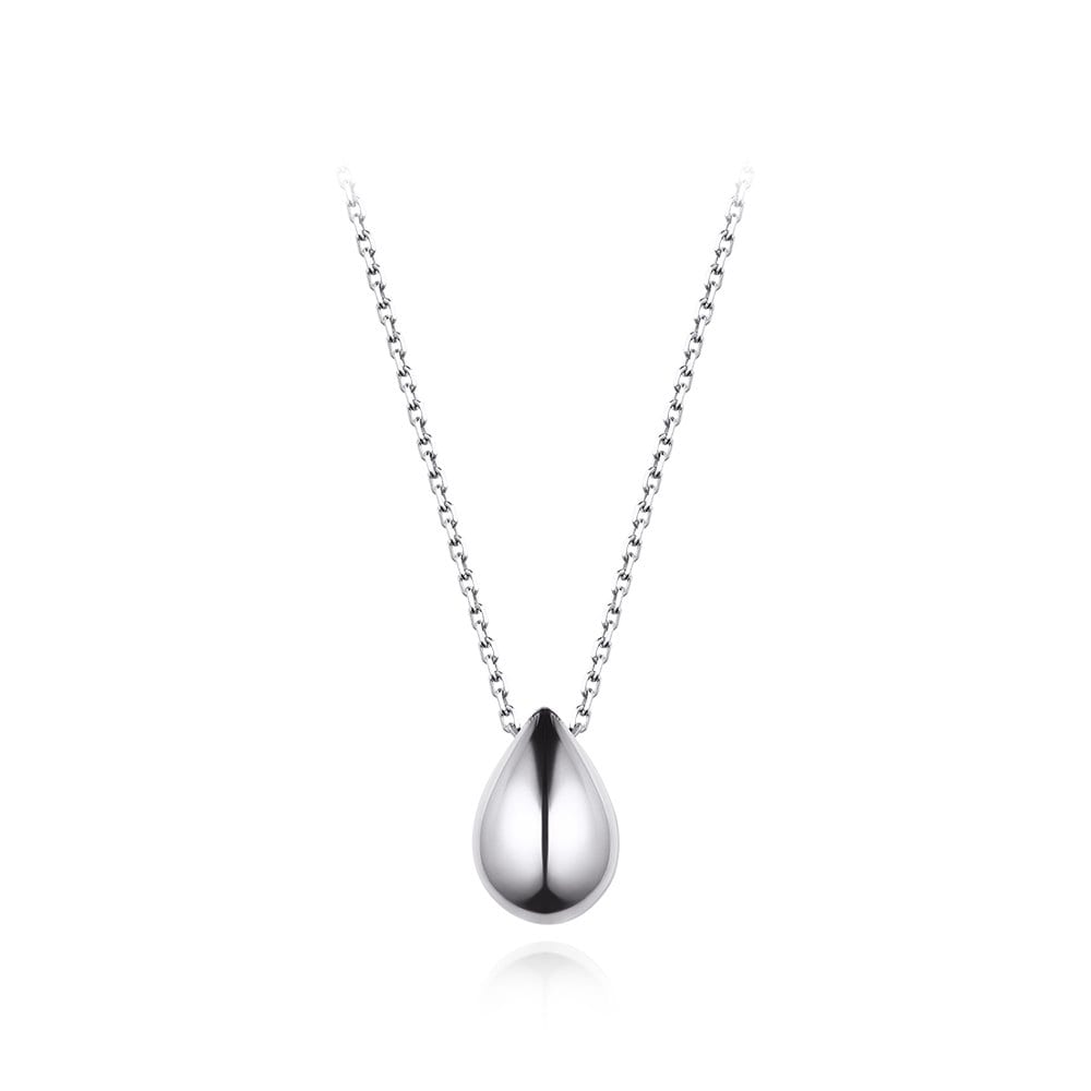 [Stonehenge]] Silver Drop Necklace Sa25A06F