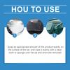 Car ,icing agent, convenient spray for cleaning, melting, and ,icing snow and ice car , 120ml