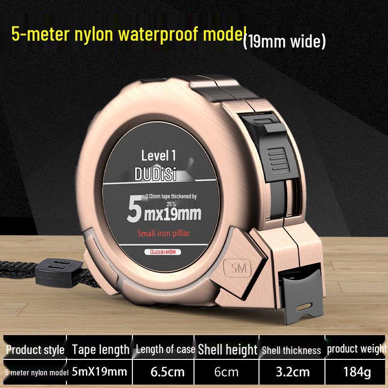 High Precision Tape Measure: 3m, 5m, or 7.5m Steel Ruler for Woodworking and Measuring