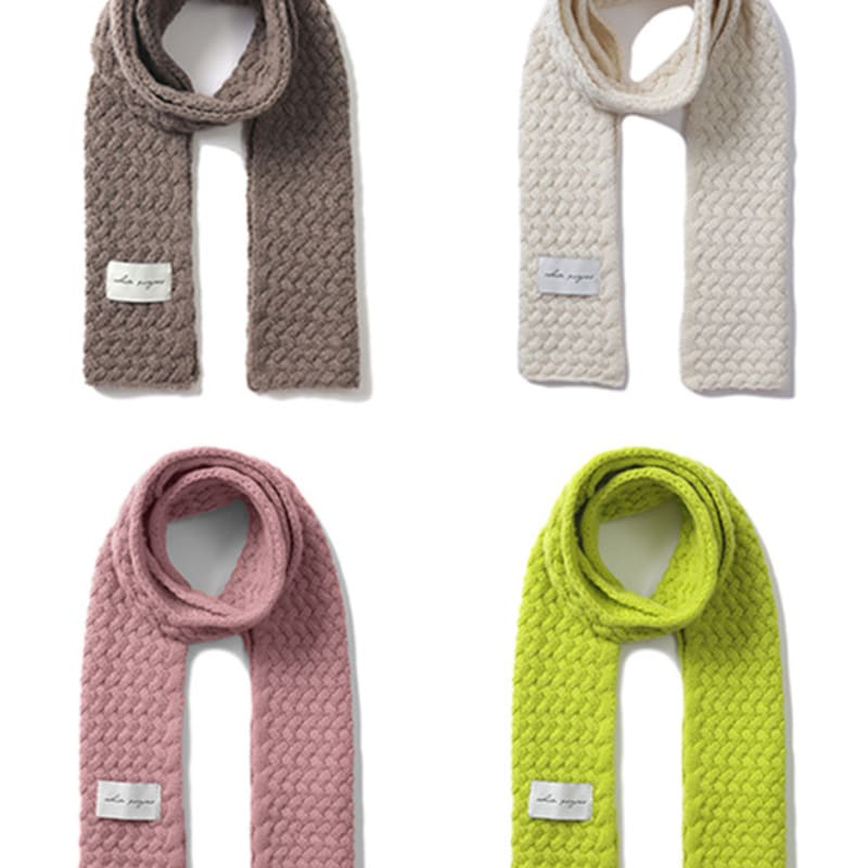 White Project ARACHNE LAMBS WOOL 100 MUFFLER