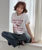 AMOU Vintage Horse Half T-Shirts White
