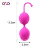 Vagina Ball Adult Toy Safe Vibrator Silicone Rose Shrinking Egg Daily Activities