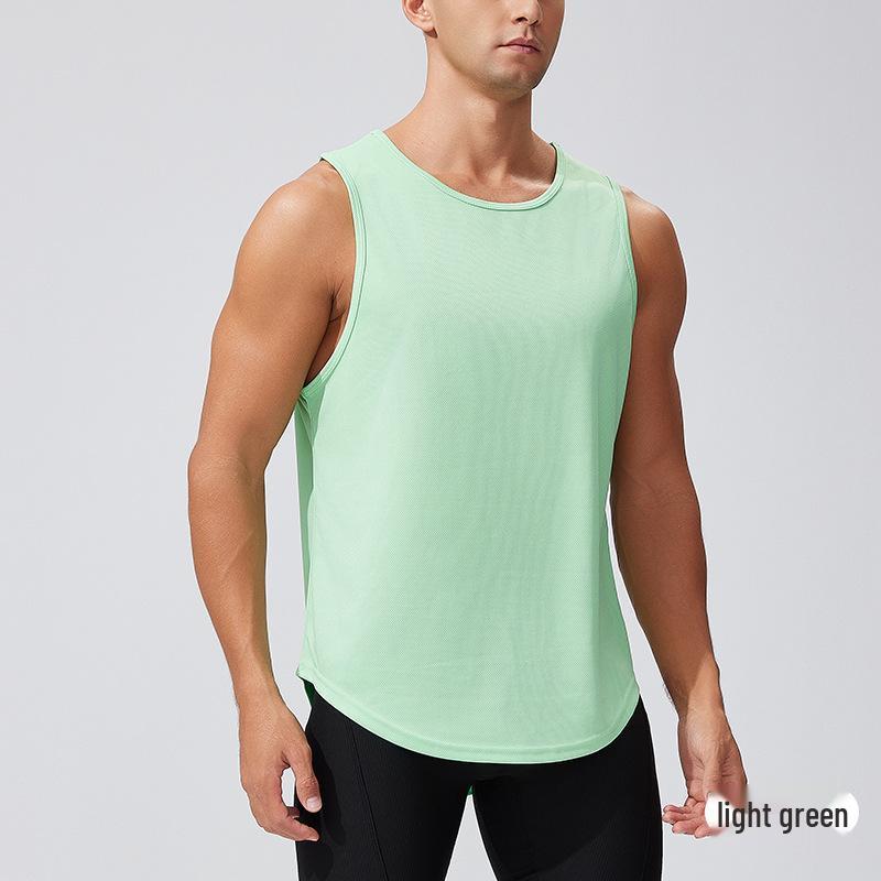 Men's Quick-Dry Summer Fitness Vest: Plus Size, Loose Fit for Running and Basketball