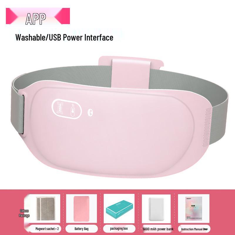 Electric Heating Waist Belt for Stomach Pain Relief and Warmth
