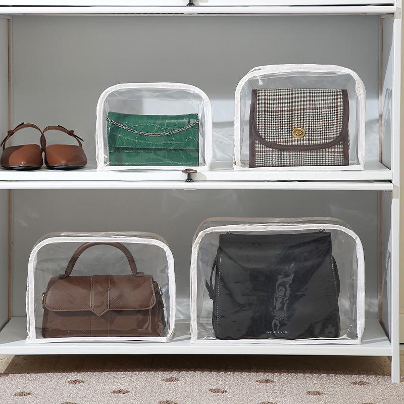 Luxury Transparent Waterproof Handbag Storage Bag with EVA Moisture Protection
