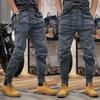 2023 Men's American Retro Summer Overalls: Thin, Loose-Fit, Large-Size Casual Outdoor Commute Pants.