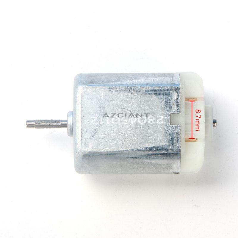 9.8mm FC-280 car central door lock motor 12000RPM clockwise