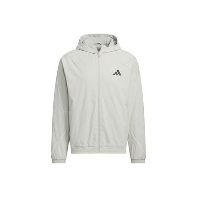 Comfortable Versatile Hooded Zipper Woven Long Sleeve Jacket Men Jacket KC2855