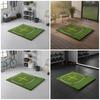 Golf Hitting Mat Shock-Absorbing Practice Cushioned for Garage