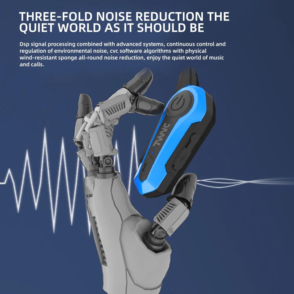 1/2pcs X1plus Bluetooth Motorcycle Helmet Intercom Headset with 1000M BT Interphone Communicator for 2 Riders Waterproof